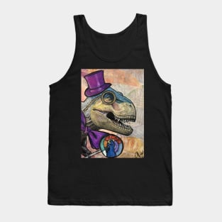 Roar-some time: T-Rex Gets Fancy Free Tank Top